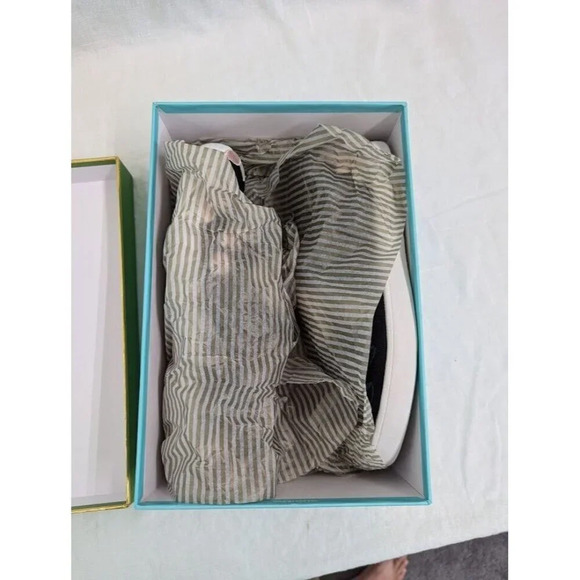 Kate Spade Floral Leonie Embroidered canvas slip on shoes women's size 9.5 - Picture 12 of 13